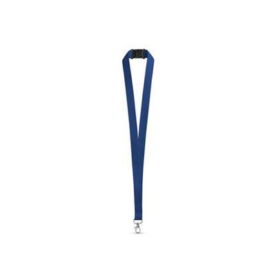 OBG.PUB - Lanyard en polyester avec fermoir de sécurité Spas Bleu Lanyard en polyester avec fermoir de sécurité Spas Bleu