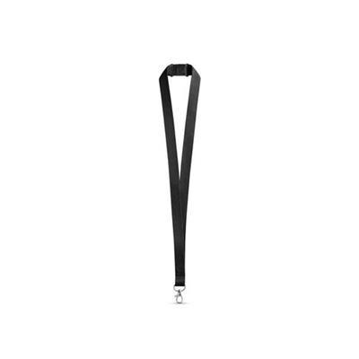 OBG.PUB - Lanyard en polyester avec fermoir de sécurité Spas Noir Lanyard en polyester avec fermoir de sécurité Spas Noir