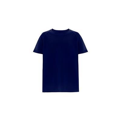 T-shirt à manches courtes pour enfants Rouska Bleu marine
