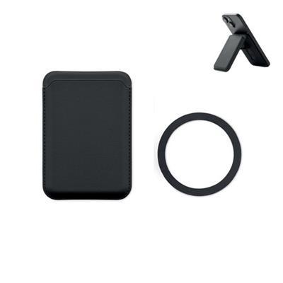 Porte-cartes magnétique en cuir PU robuste Nielo