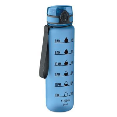 Bouteille de sport pratique 1L en RPET Zoran