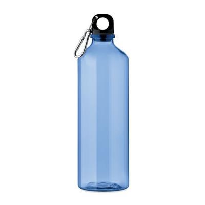 Gourde avec mousqueton 750ml en RPET Miera Bleu