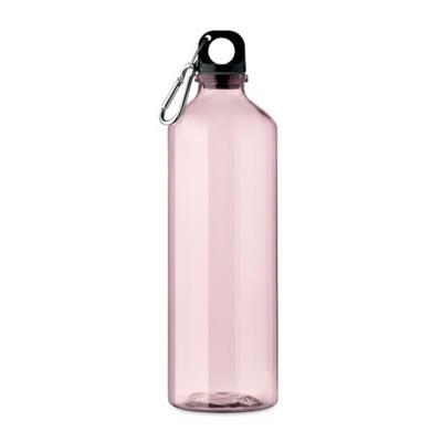 Gourde avec mousqueton 750ml en RPET Miera Rose