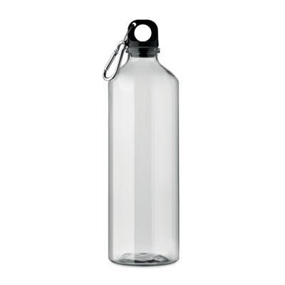 Gourde avec mousqueton 750ml en RPET Miera Transparent