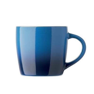 Mug en céramique aux couleurs dégradées 300ml Huby Bleu