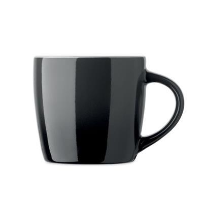 Mug en céramique aux couleurs dégradées 300ml Huby Noir