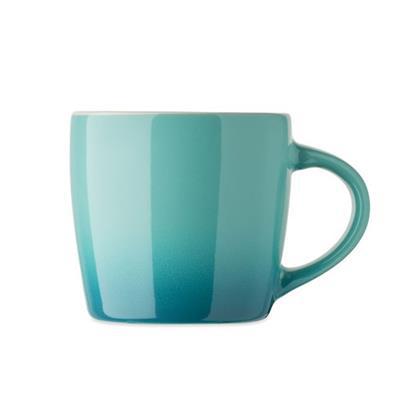 Mug en céramique aux couleurs dégradées 300ml Huby Turquoise