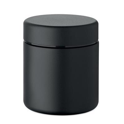 Boîte à lunch à double paroi en acier inox Riega Noir