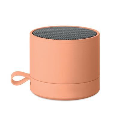 Haut-parleur sans fil en métal et caoutchouc Tatou