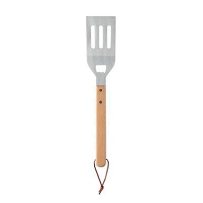 Spatule pour barbecue en bois et acier Lezzo Bois