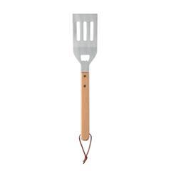 Spatule pour barbecue en bois et acier Lezzo