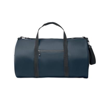 Sac de sport en polyester RPET robuste Carriane Bleu