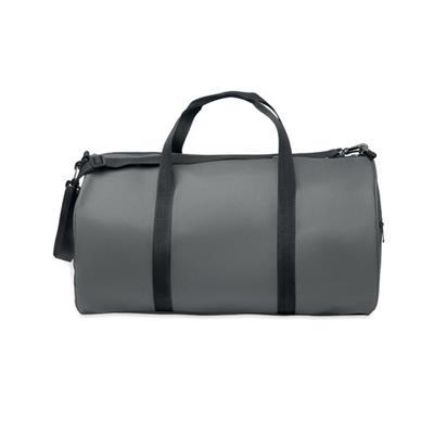 Sac de sport en polyester RPET robuste Carriane Gris