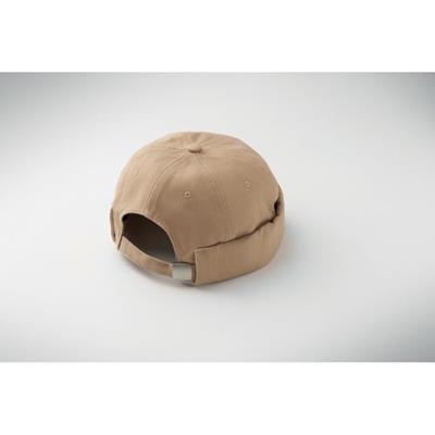 Casquette Docker en coton épais brossé Tatane