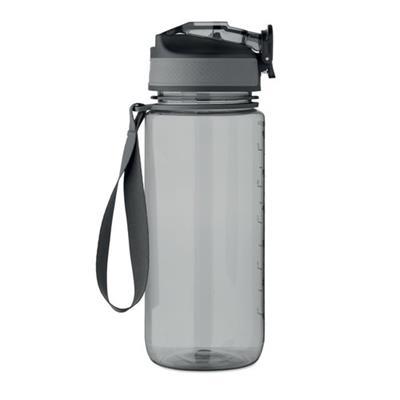Bouteille de sport 700ml pratique en RPET Velko Gris