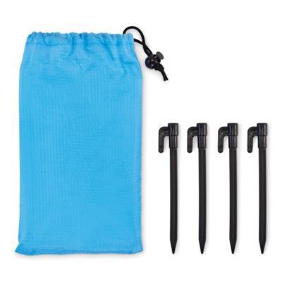 Tapis de plage pratique et léger en polyester Gram Turquoise