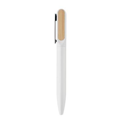 Stylo Bille durable en Aluminium Recyclé Velmo Blanc
