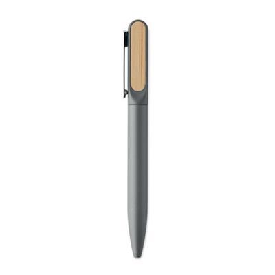 Stylo Bille durable en Aluminium Recyclé Velmo Gris