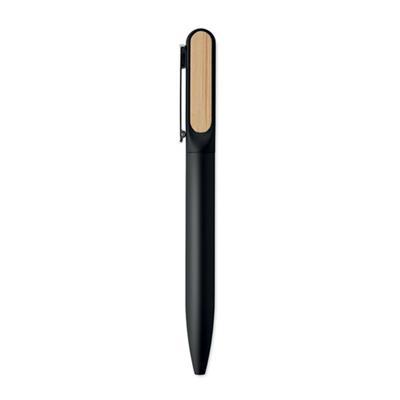 Stylo Bille durable en Aluminium Recyclé Velmo Noir