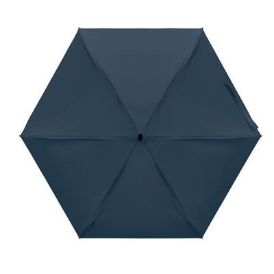 Parapluie tempête compact de 19 pouces Gracia Bleu marine