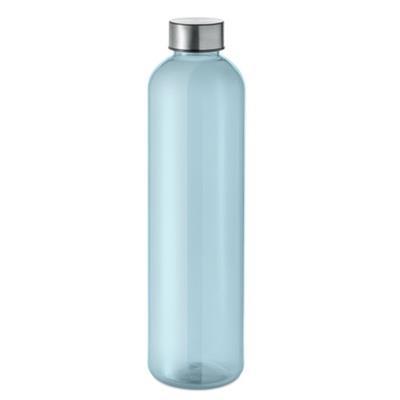 Bouteille d'eau légère en PET recyclé 1L Sazam Bleu ciel