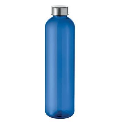 Bouteille d'eau légère en PET recyclé 1L Sazam Bleu roi