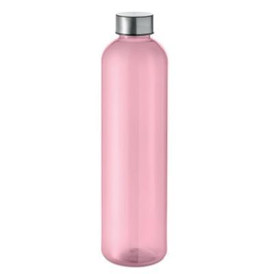 Bouteille d'eau légère en PET recyclé 1L Sazam Rose