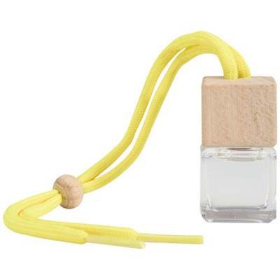 OBG.PUB - Désodorisant pour voiture en verre Gravé Velmo Jaune Désodorisant pour voiture en verre Gravé Velmo Jaune