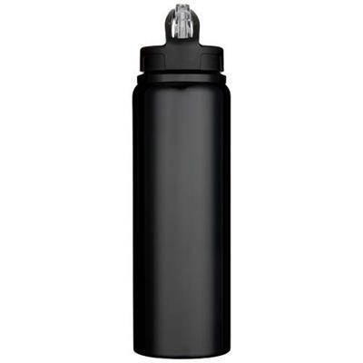 OBG.PUB - Gourde 800 ml en acier inoxydable recyclé Velro Noir Gourde 800 ml en acier inoxydable recyclé Velro Noir