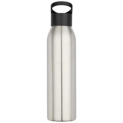 Gourde 650 ml en acier inoxydable recyclé Skavio Argent