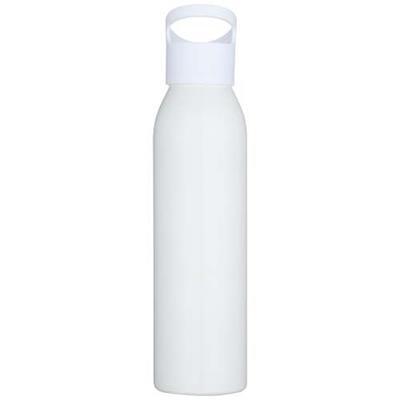 Gourde 650 ml en acier inoxydable recyclé Skavio Blanc