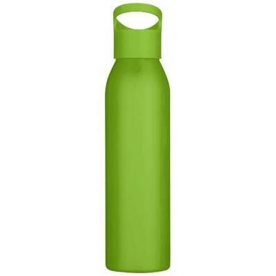 Gourde 650 ml en acier inoxydable recyclé Skavio Vert pomme