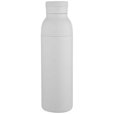 Bouteille Isotherme 650ml en inox recyclé Vekra Blanc