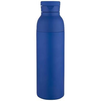 Bouteille Isotherme 650ml en inox recyclé Vekra Bleu roi