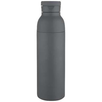 Bouteille Isotherme 650ml en inox recyclé Vekra Gris anthracite