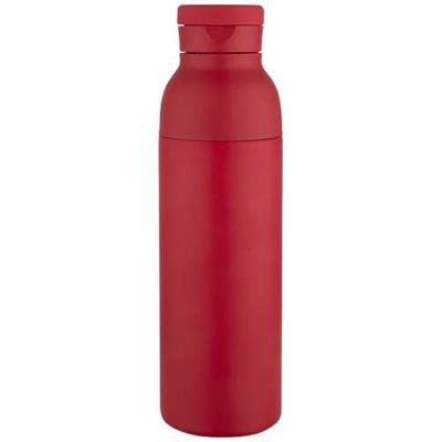 Bouteille Isotherme 650ml en inox recyclé Vekra Rouge