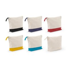 OBG.PUB - Trousse cosmétiques 100% Coton Bicolore Velmé Trousse cosmétiques 100% Coton Bicolore Velmé