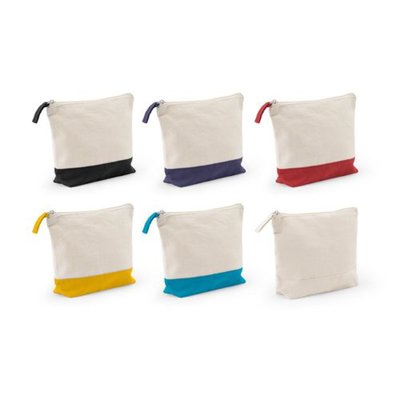 Trousse cosmétiques 100% Coton Bicolore Velmé