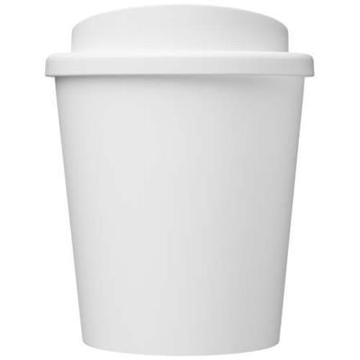 Gobelet isotherme en plastique recyclé 250ml Veplo Blanc