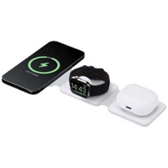OBG.PUB - Chargeur sans Fil 3 en 1 en ABS recyclé Velnox Chargeur sans Fil 3 en 1 en ABS recyclé Velnox