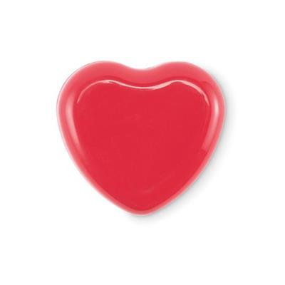 Baume à lèvres vegan en forme de cœur Veloa Rouge