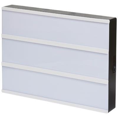 Boîte lumineuse décorative en plastique PP Canime Blanc