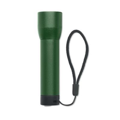 Lampe torche rechargeable en Aluminium Zelvox Vert
