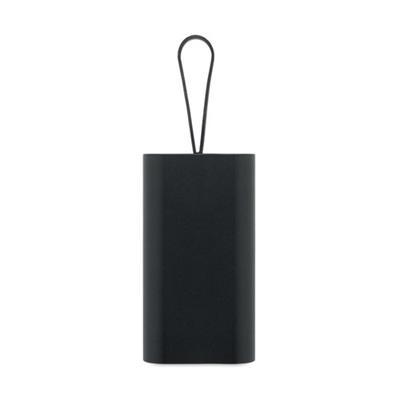 OBG.PUB - Powerbank 20000 mAh en Aluminium recyclé Vokra Noir Powerbank 20000 mAh en Aluminium recyclé Vokra Noir