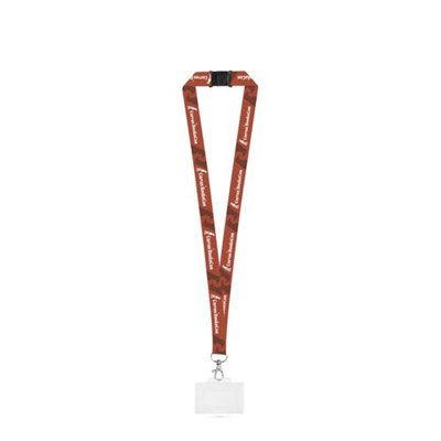 OBG.PUB - Lanyard avec Porte-Badge en polyester Velmix Lanyard avec Porte-Badge en polyester Velmix