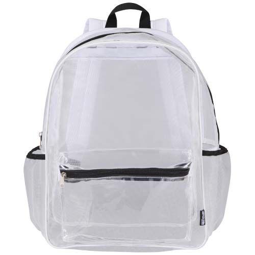 Sac à dos en RPET robuste de 18L Veklo Blanc
