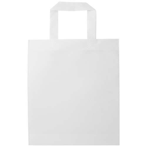 Sac shopping de petite taille en RPET Zelvio Blanc