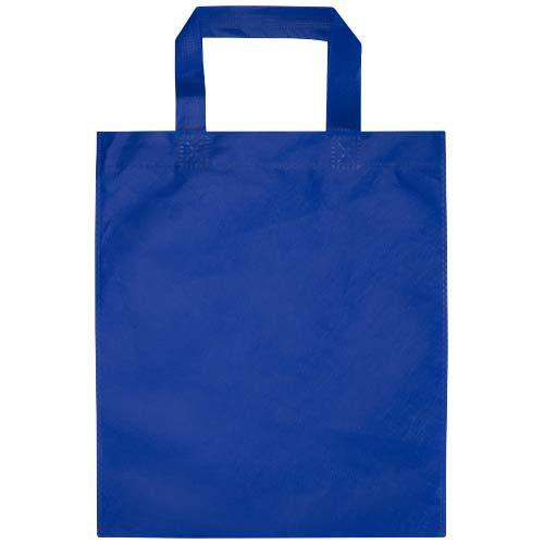 Sac shopping de petite taille en RPET Zelvio Bleu roi
