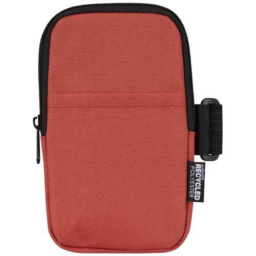 Étui pour bouteille en polyester recyclé Drevo Rouge
