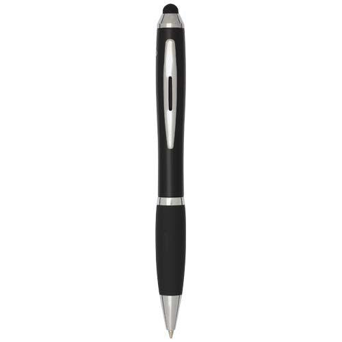 OBG.PUB - Stylo à bille stylet en plastique recyclé Zelvio Noir Stylo à bille stylet en plastique recyclé Zelvio Noir